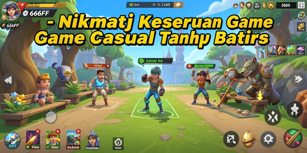Tampilan gameplay <strong>666FF</strong> yang penuh warna dan menarik.