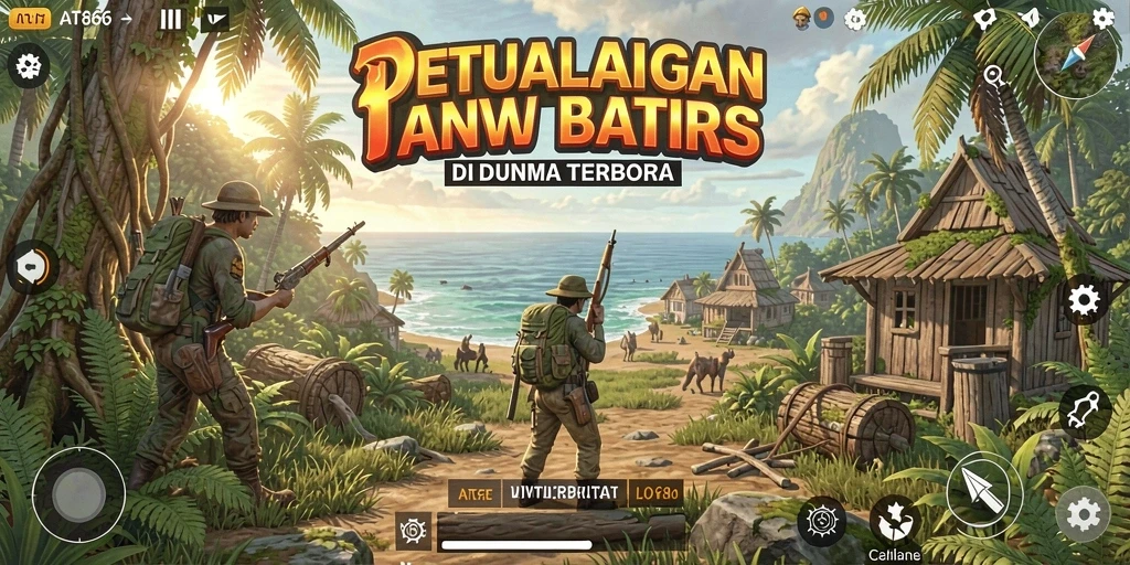 Tangkapan layar gameplay AT866 menampilkan eksplorasi mendalam di dunia terbuka yang menakjubkan.