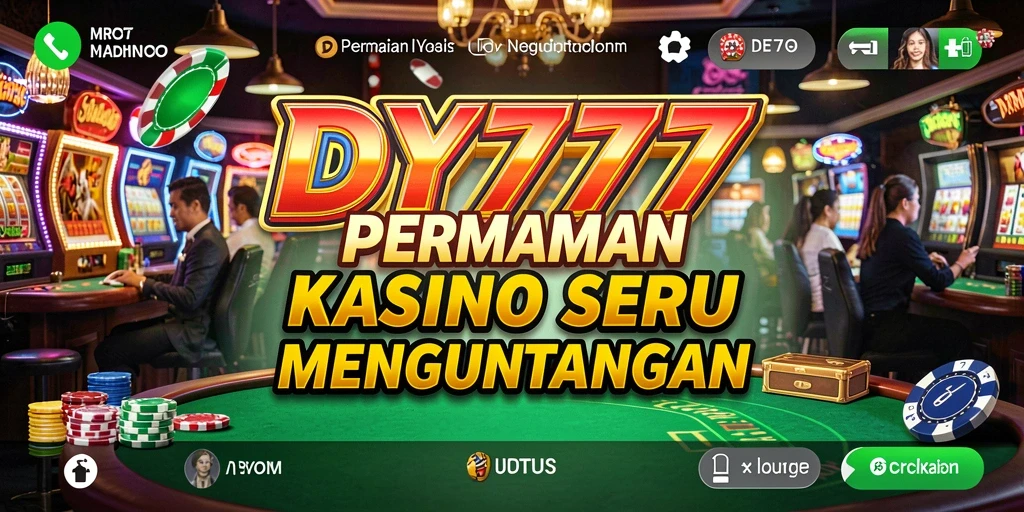 Screenshot gameplay DY777 menampilkan aksi seru dalam permainan Kasino.