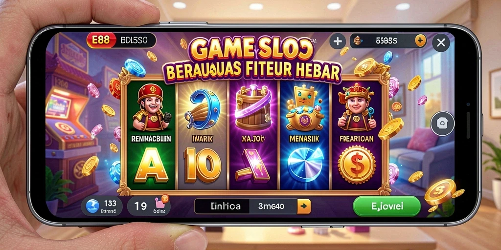 Gameplay menarik E88 dengan berbagai tema Slot yang seru.