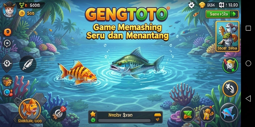 Tangkapan ikan yang megah dalam GENGTOTO
