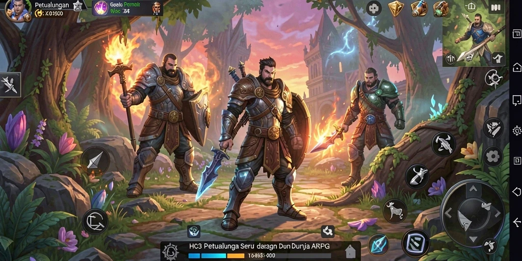 Gameplay seru dan mendebarkan di dunia ARPG