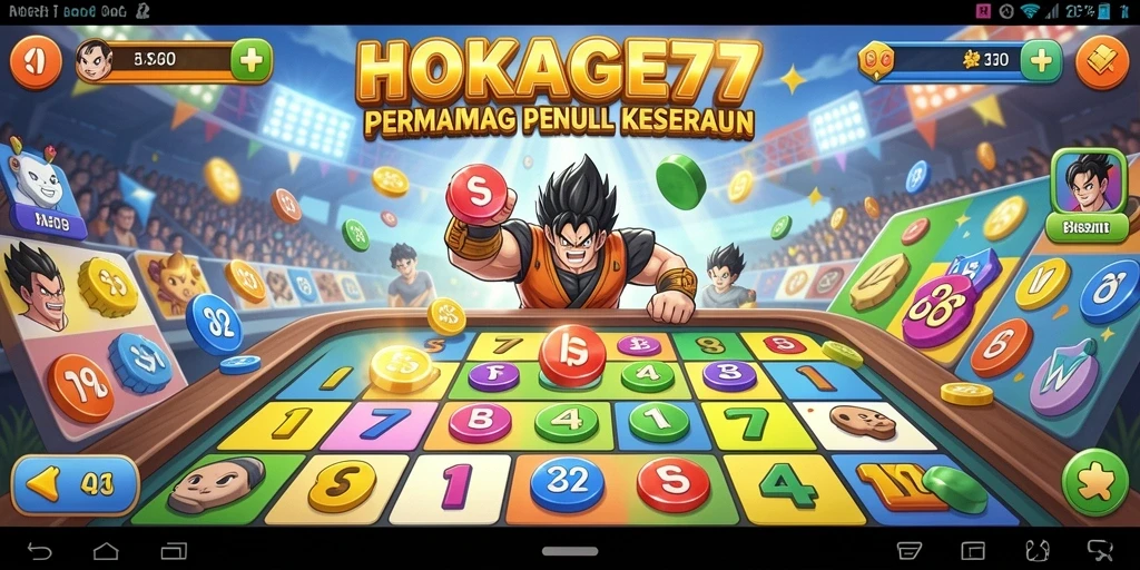 Tampilan gameplay HOKAGE77 yang mengasyikkan dan menarik.