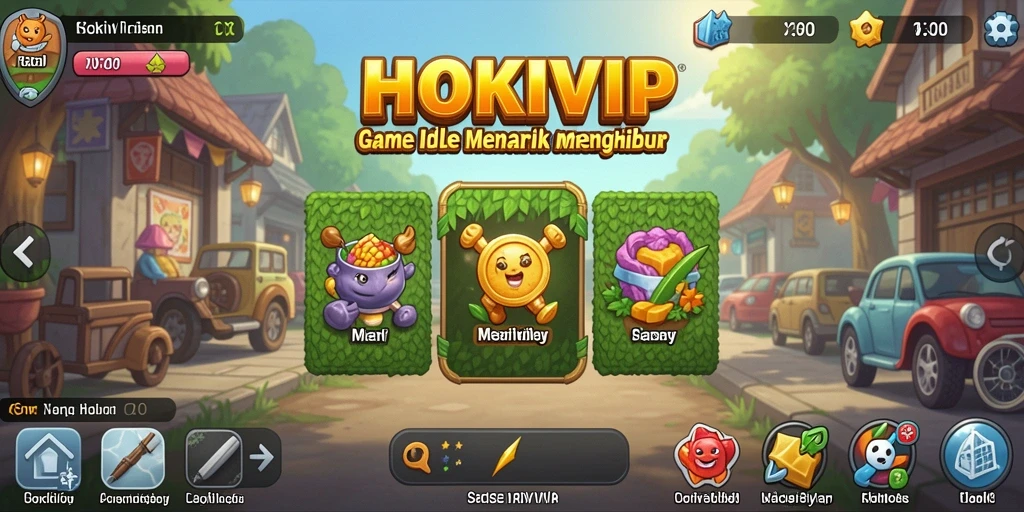 Tampilan gameplay HOKIVIP yang menarik dan menghibur.