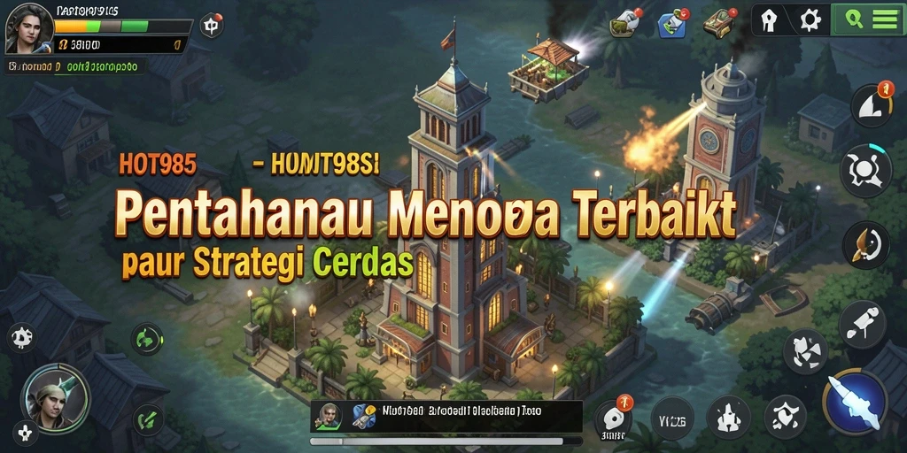 Tampilan seru dari gameplay HOT985 yang intens saat melawan musuh.