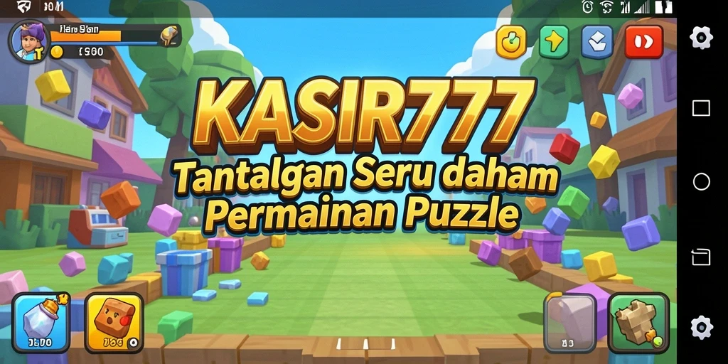 Gameplay KASIR777 dengan berbagai tantangan Puzzle yang menarik.