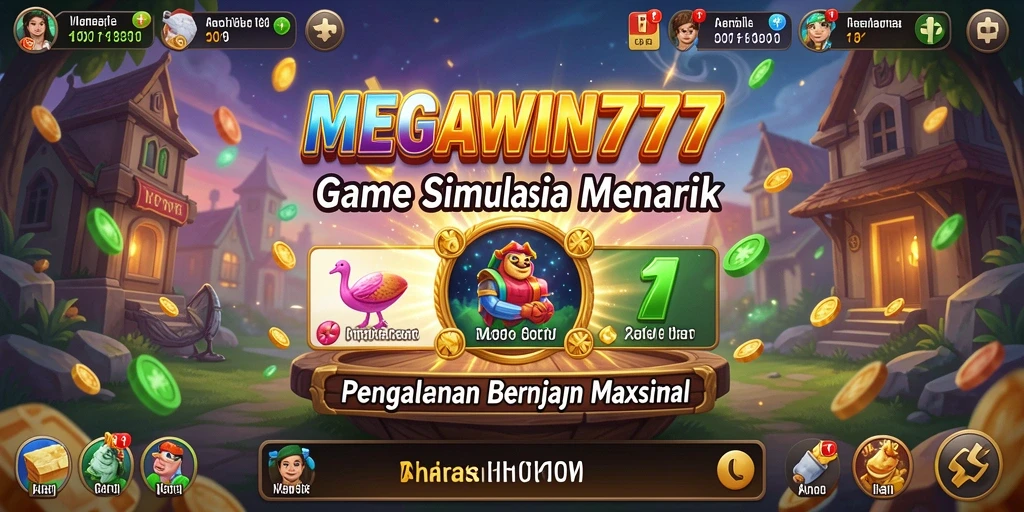 Screenshot gameplay MEGAWIN777 menampilkan pengalaman simulasi yang mengasyikkan.