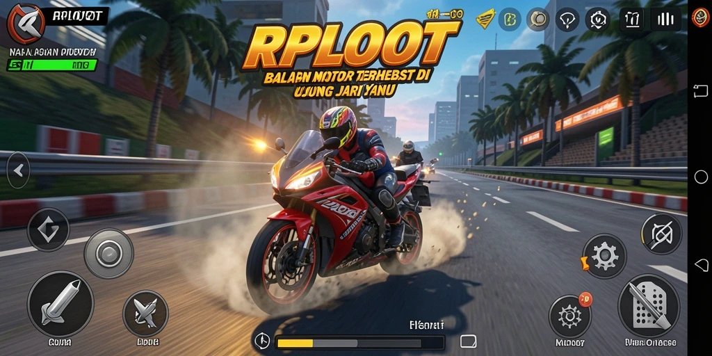 Tampilan gameplay RPLOOT yang penuh aksi dan mendebarkan.