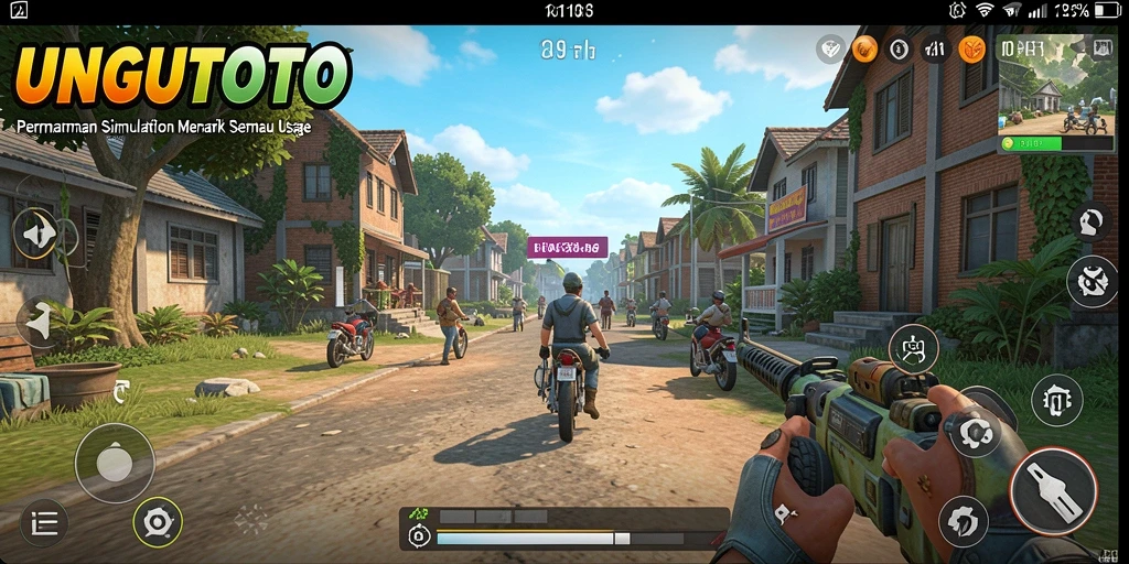 Tampilan gameplay UNGUTOTO yang menarik dan interaktif.