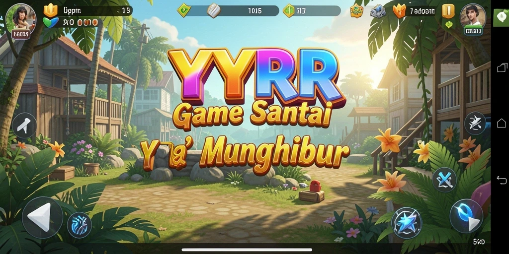 Screenshot gameplay YYRR yang menampilkan aksi seru dan interaksi sosial.